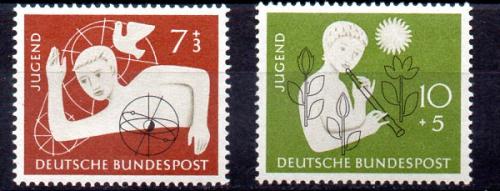 Germany Yvert No. 111/12 Michel No. 232/33 (**)